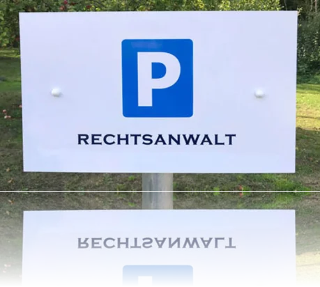 Parkplatz_Schild PVC-Schild