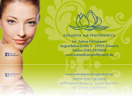 PVC-Schild Kosmetik Schild Kosmetik